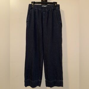 Everlane Easy Jean Wide Leg Denim Size-8,Waist-(Unstretched-14.5/Stretched- 19”)